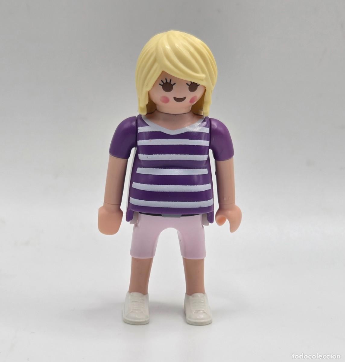 Playmobil: PLAYMOBIL CHICA RUBIA EMBARAZADA REF. 9423
