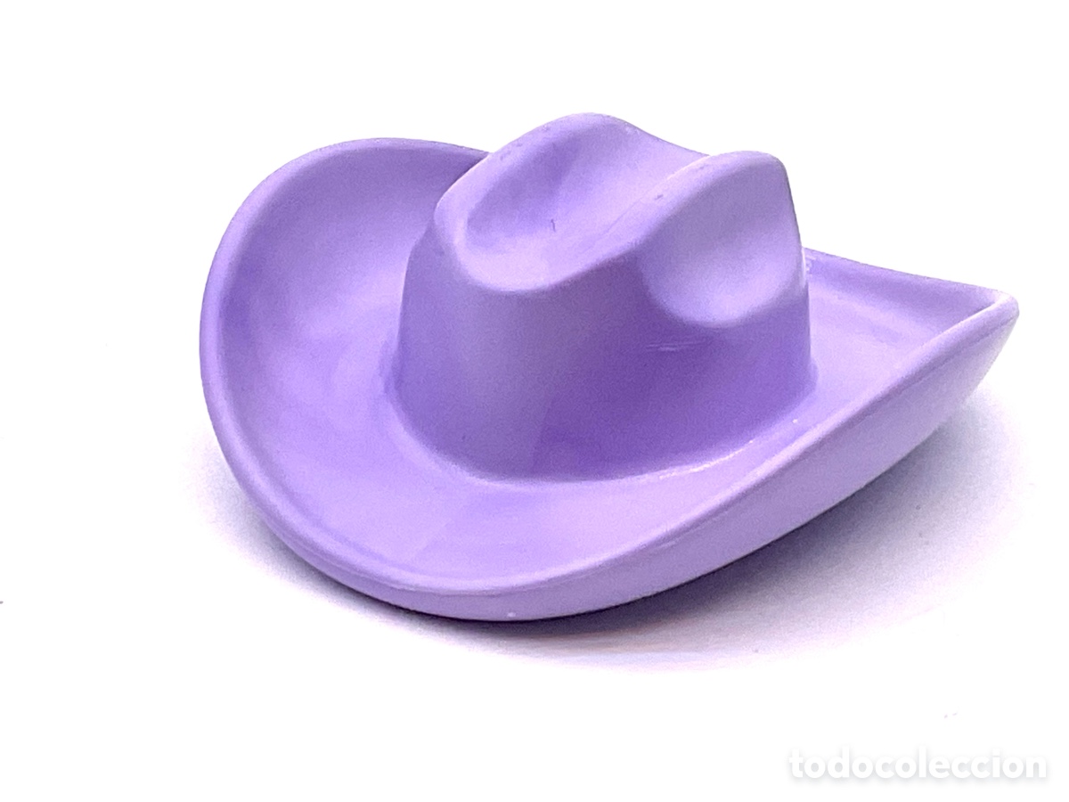 Playmobil: ACCESORIOS PLAYMOBIL. SOMBRERO COWBOY, VAQUERO. COLOR MORADO.