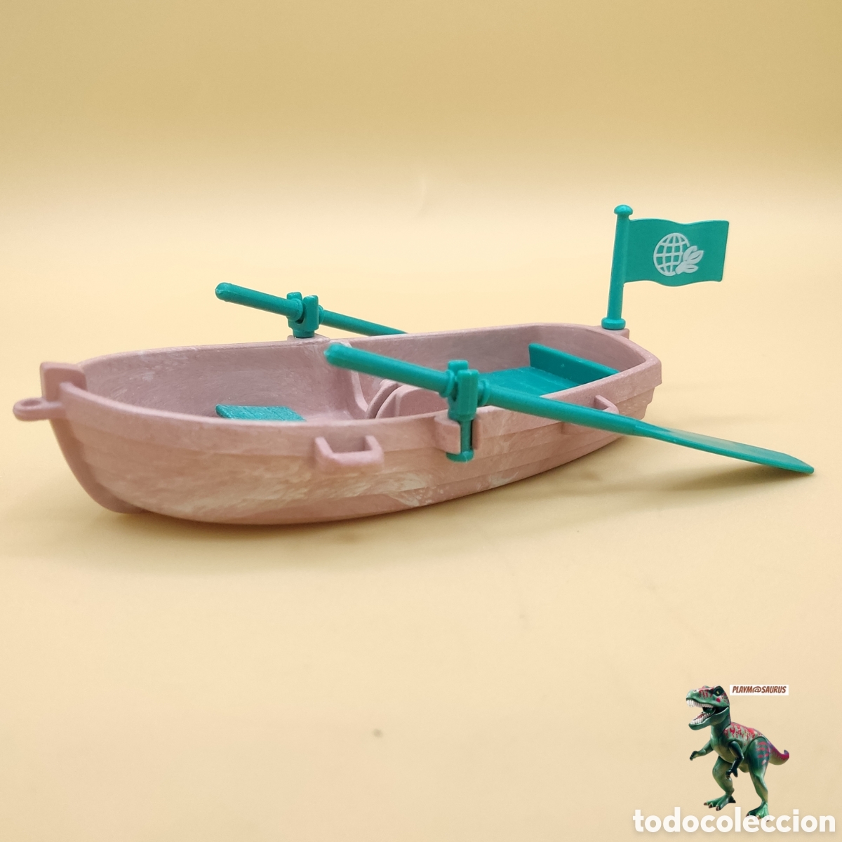 Playmobil: Playmobil barca bote de remos pescador barco de recreo lago laguna pirata rio embarcacion madera