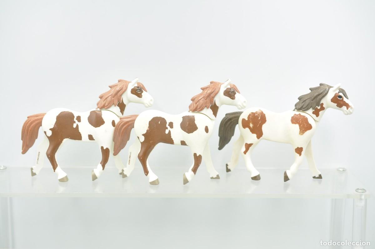 Playmobil: wsk104 Playmobil, 3 caballos