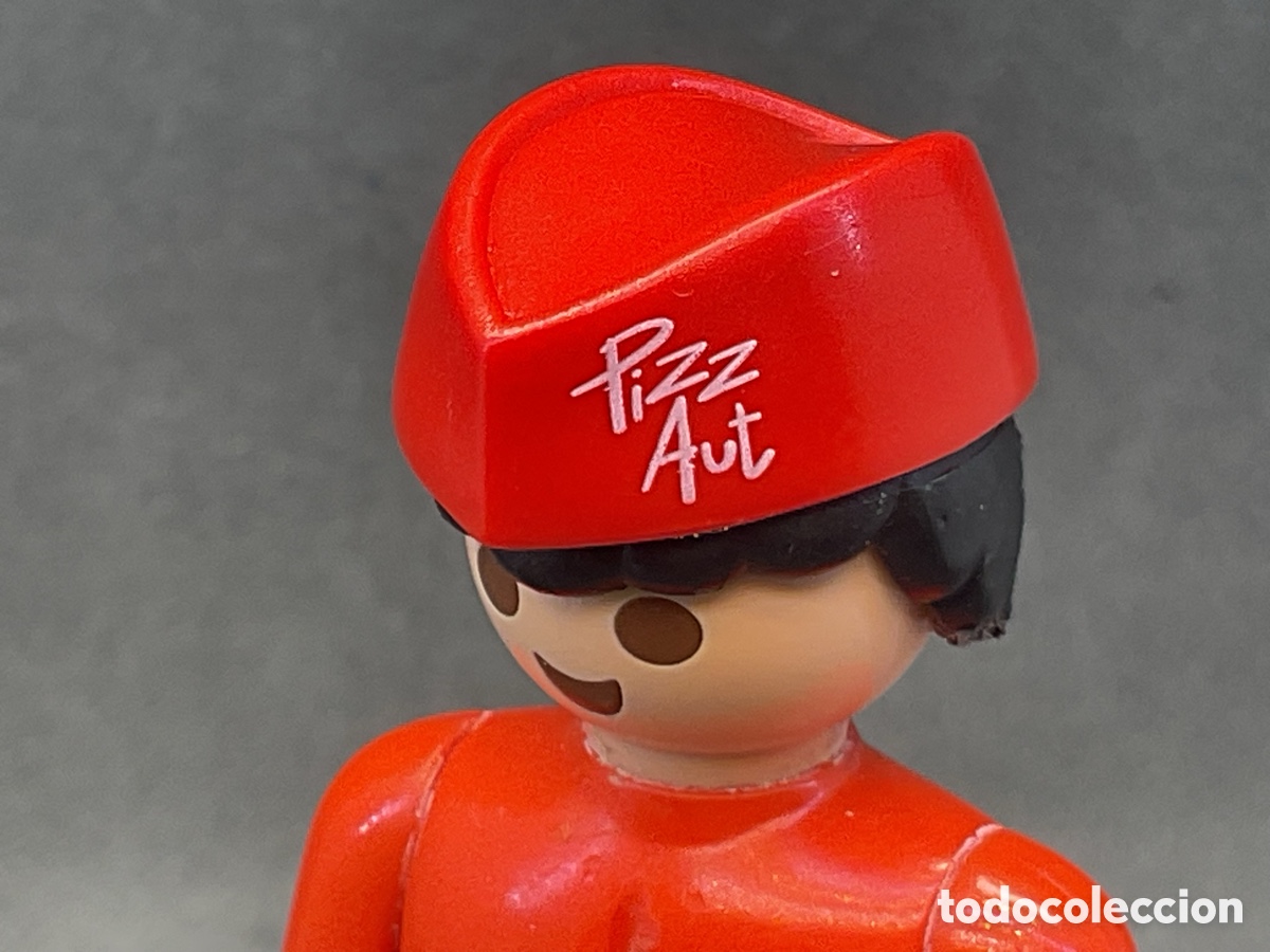 Playmobil: ACCESORIOS PLAYMOBIL. GORRO PIZZERO . PIZA AUT