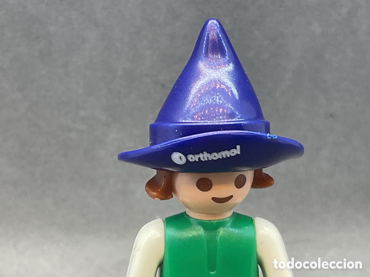Playmobil: ACCESORIOS PLAYMOBIL. SOMBRERO DUENDE O MAGOS PARA NI&Ntilde;OS. LOGO ORTHOMOL.