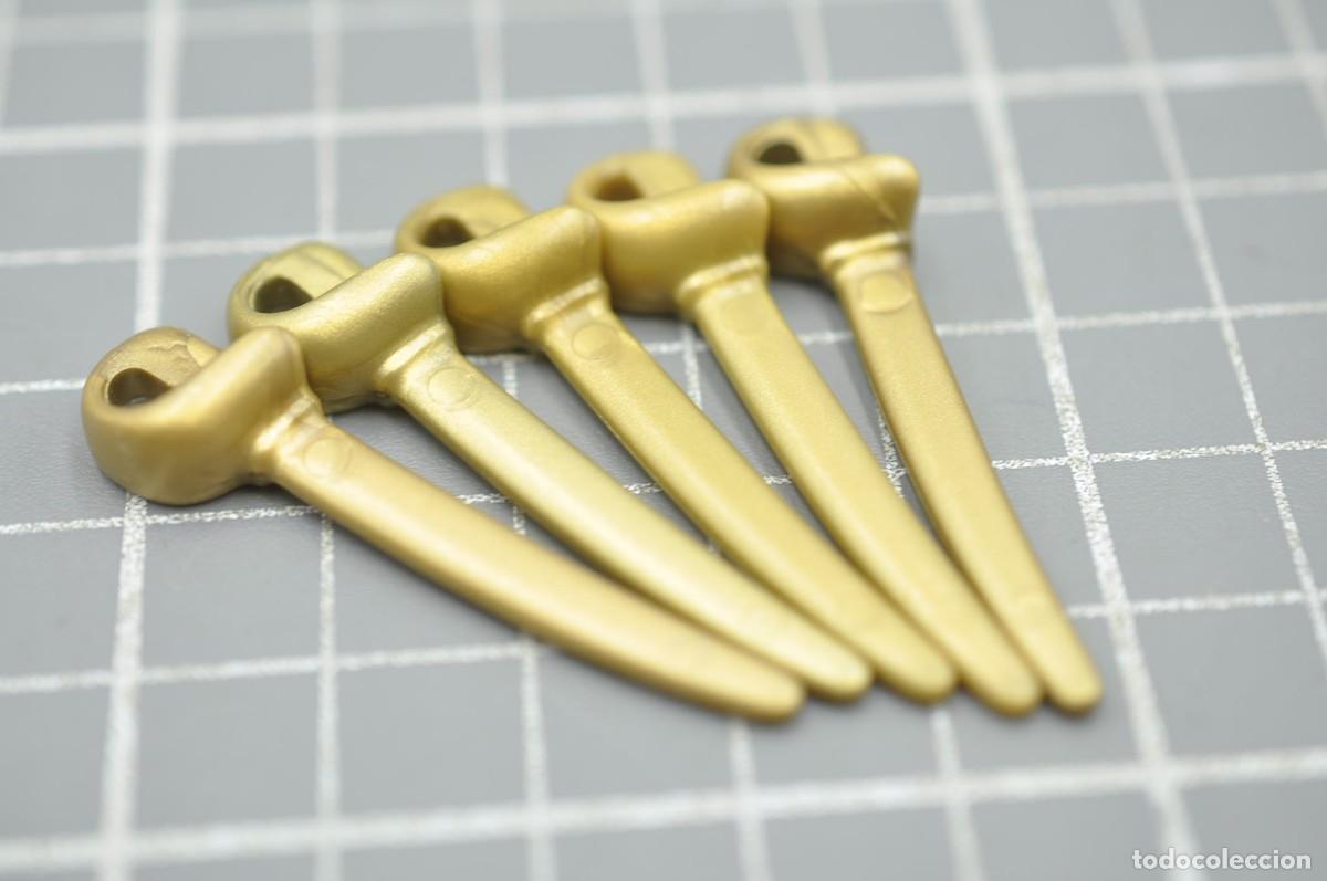 Playmobil: wsk104 Playmobil, 5 sables bronce