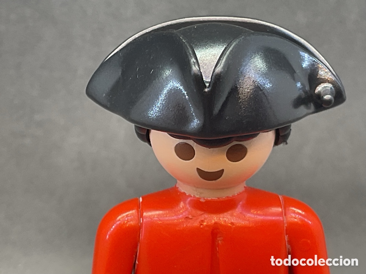 Playmobil: ACCESORIOS PLAYMOBIL. TRICORNIO NEGRO SOLDADO DE EPOCA.