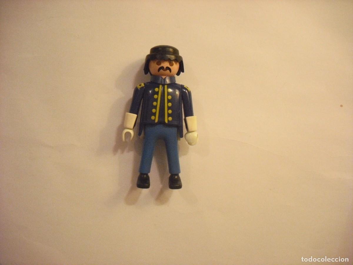 Playmobil: PLAYMOBIL, FIGURA DE OFICIAL NORDISTA DEL EJERCITO DE LA UNION