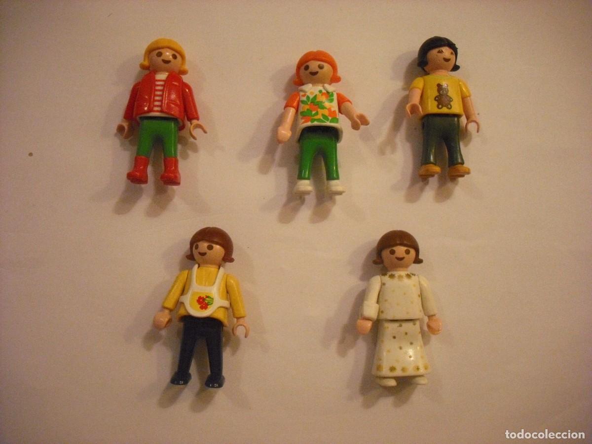 Playmobil: PLAYMOBIL , LOTE DE 5 NI&Ntilde;AS
