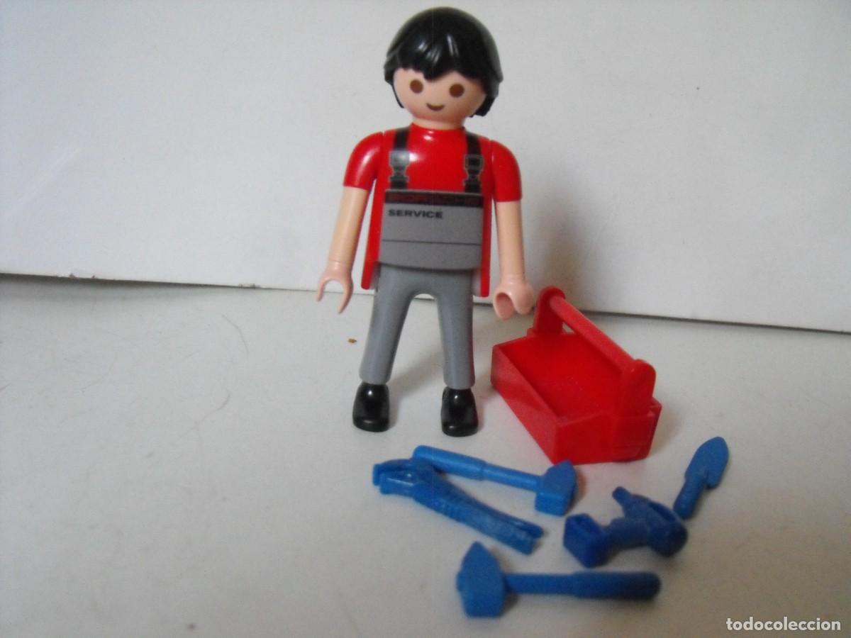 Playmobil: PLAYMOBIL. Figura de obrero.