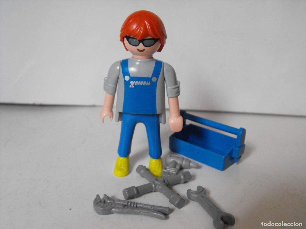 Playmobil: PLAYMOBIL. Figura de obrero.