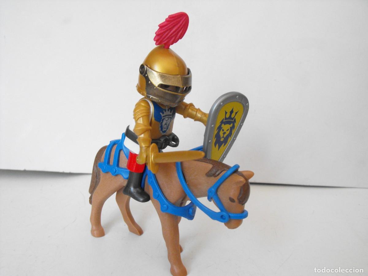Playmobil: PLAYMOBIL. Soldado guerrero medieval a caballo.