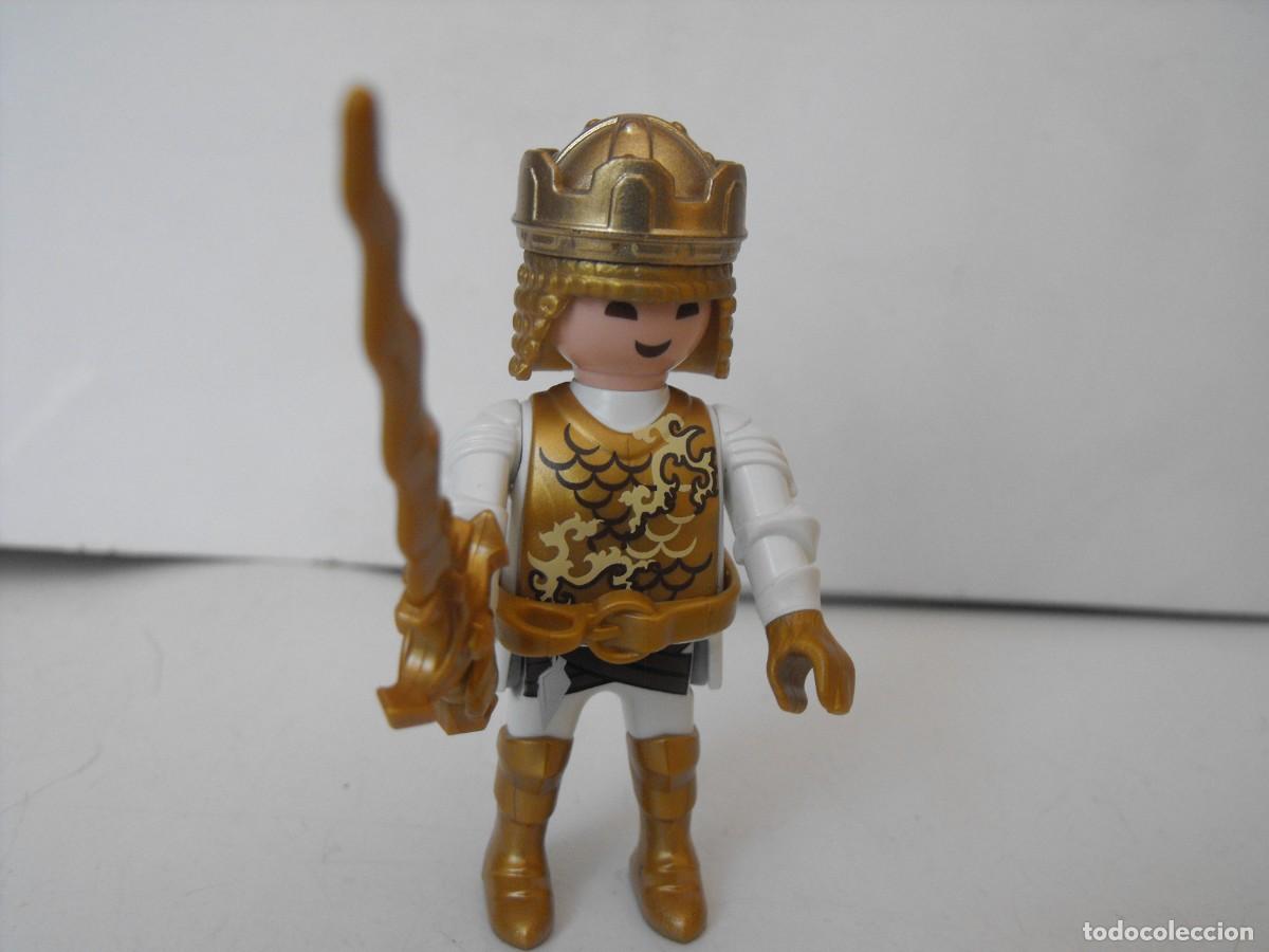 Playmobil: PLAYMOBIL. Rey soldado guerrero medieval.