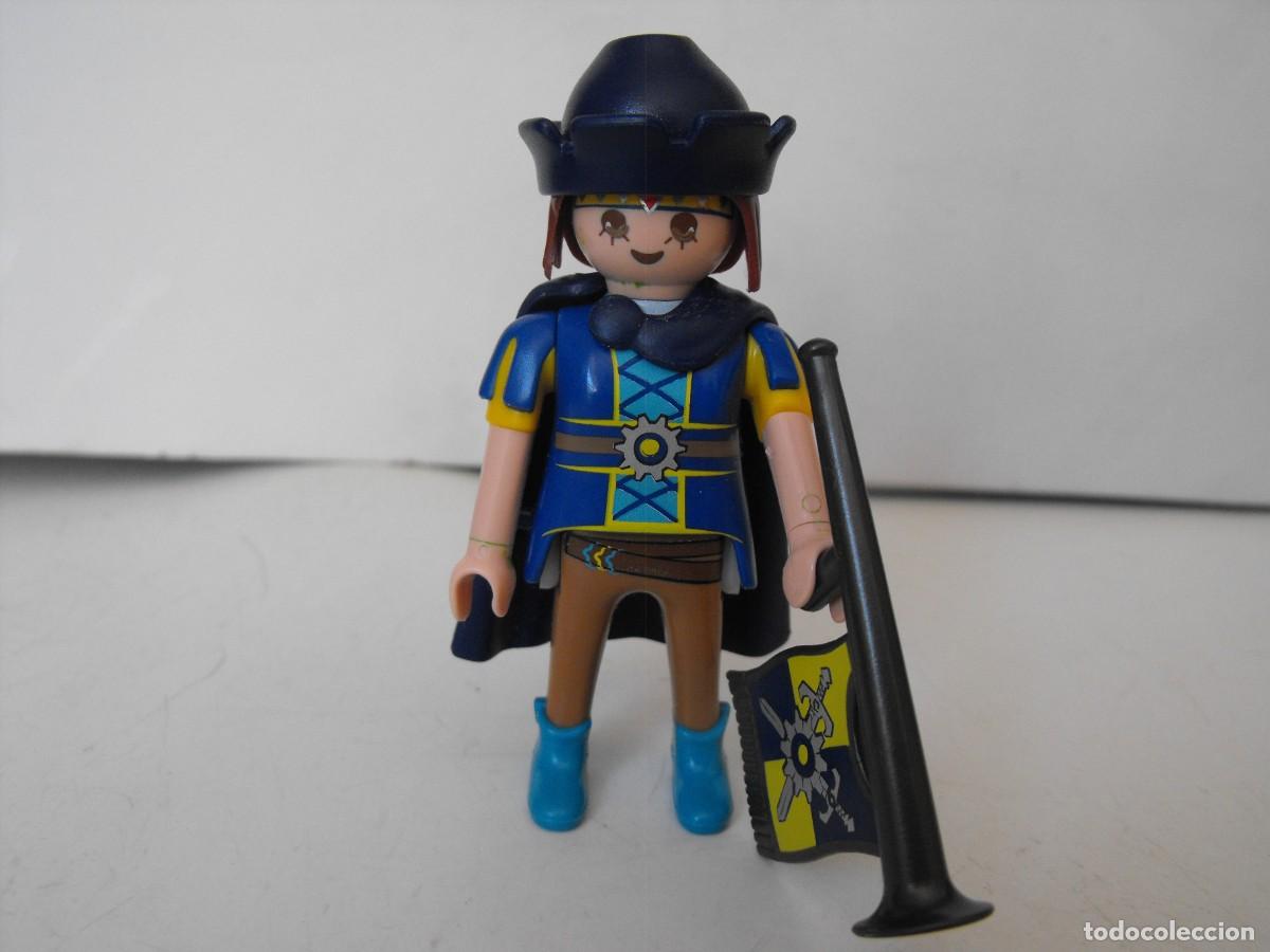 Playmobil: PLAYMOBIL. Soldado trompetero medieval.