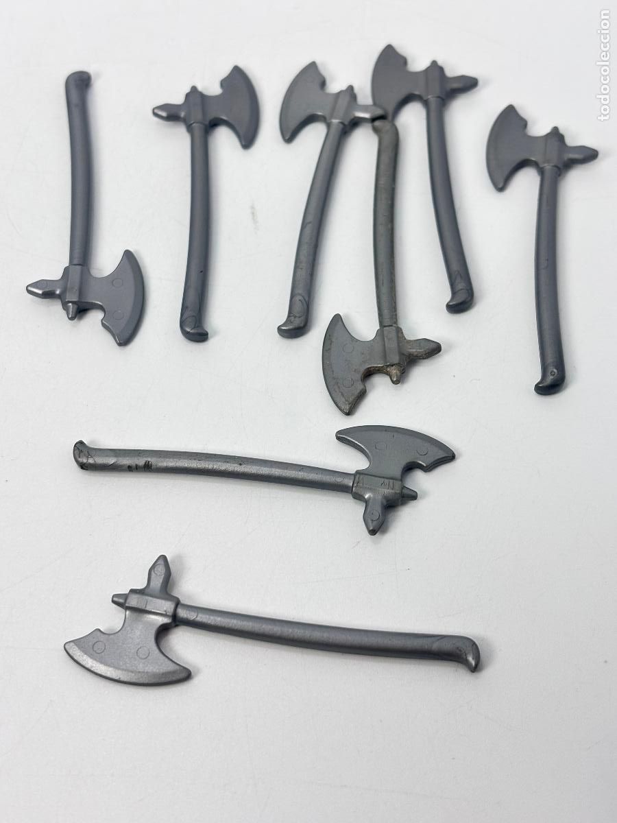 Playmobil: Playmobil lote hacha mango largo romano gladiador medieval