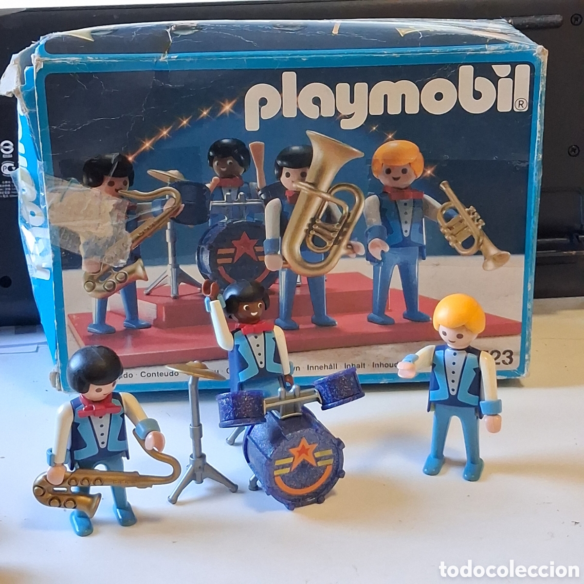 Playmobil: SET 3723 PLAYMOBIL CIRCUS ROMANI - con caja solo 3 figuras lo que se ve en la foto