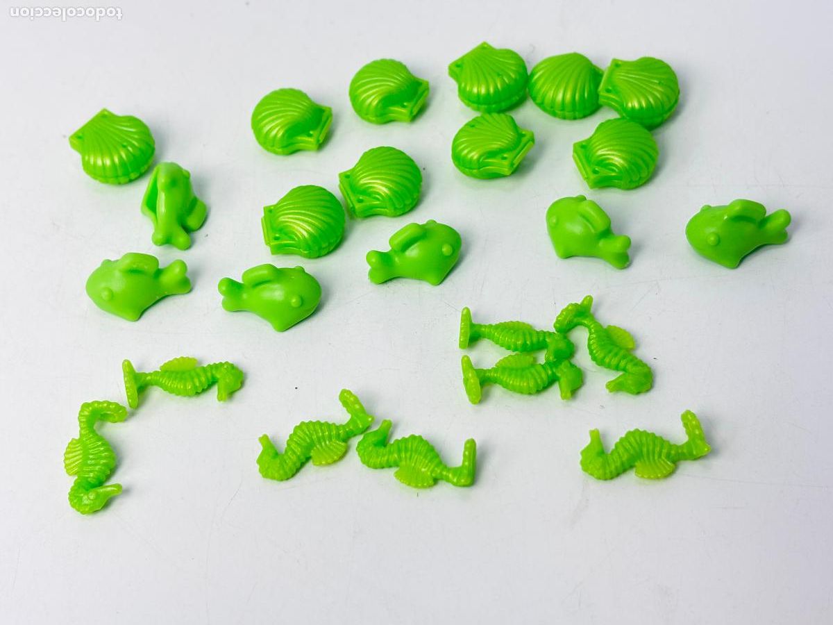Playmobil: Playmobil lote ostra caballito mar y sapo verde r&iacute;o
