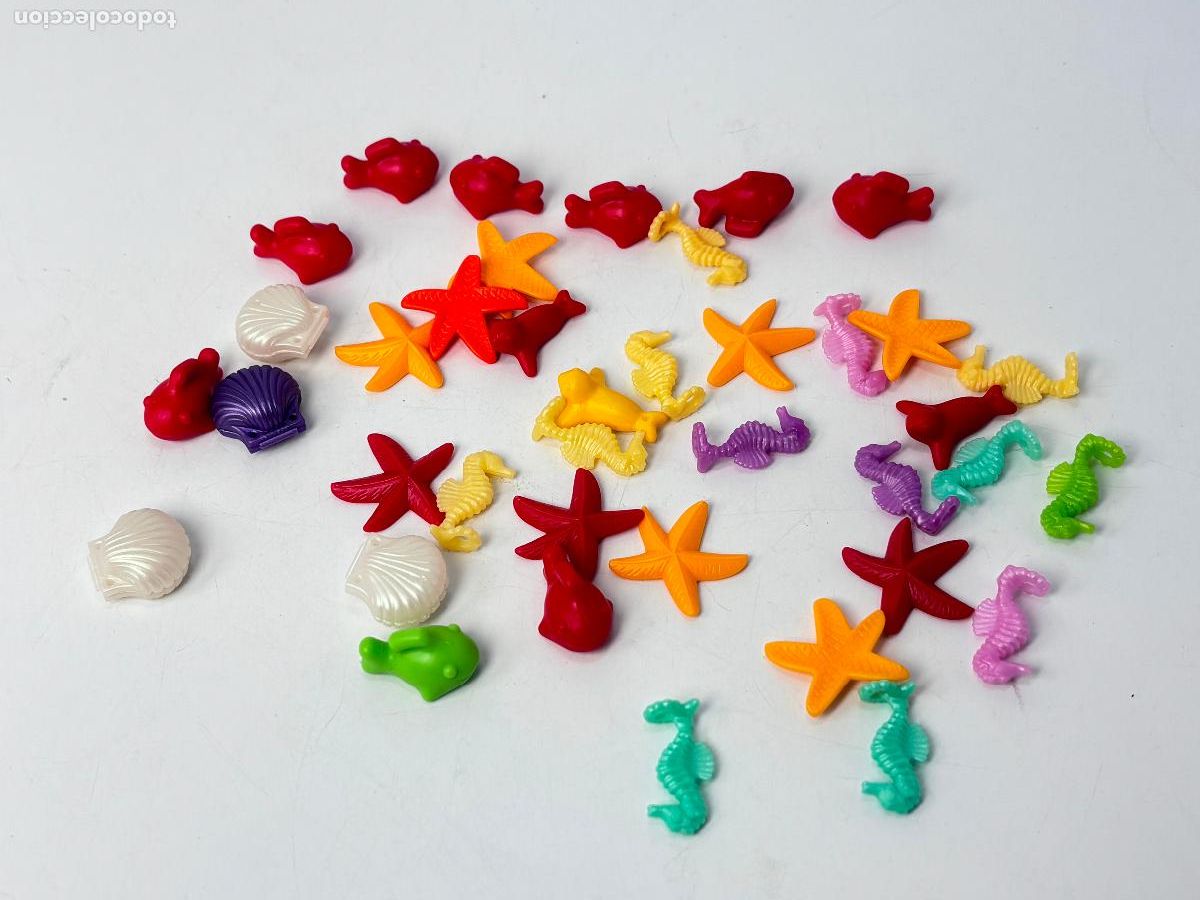 Playmobil: Playmobil lote ostra caballito mar estrella sapo