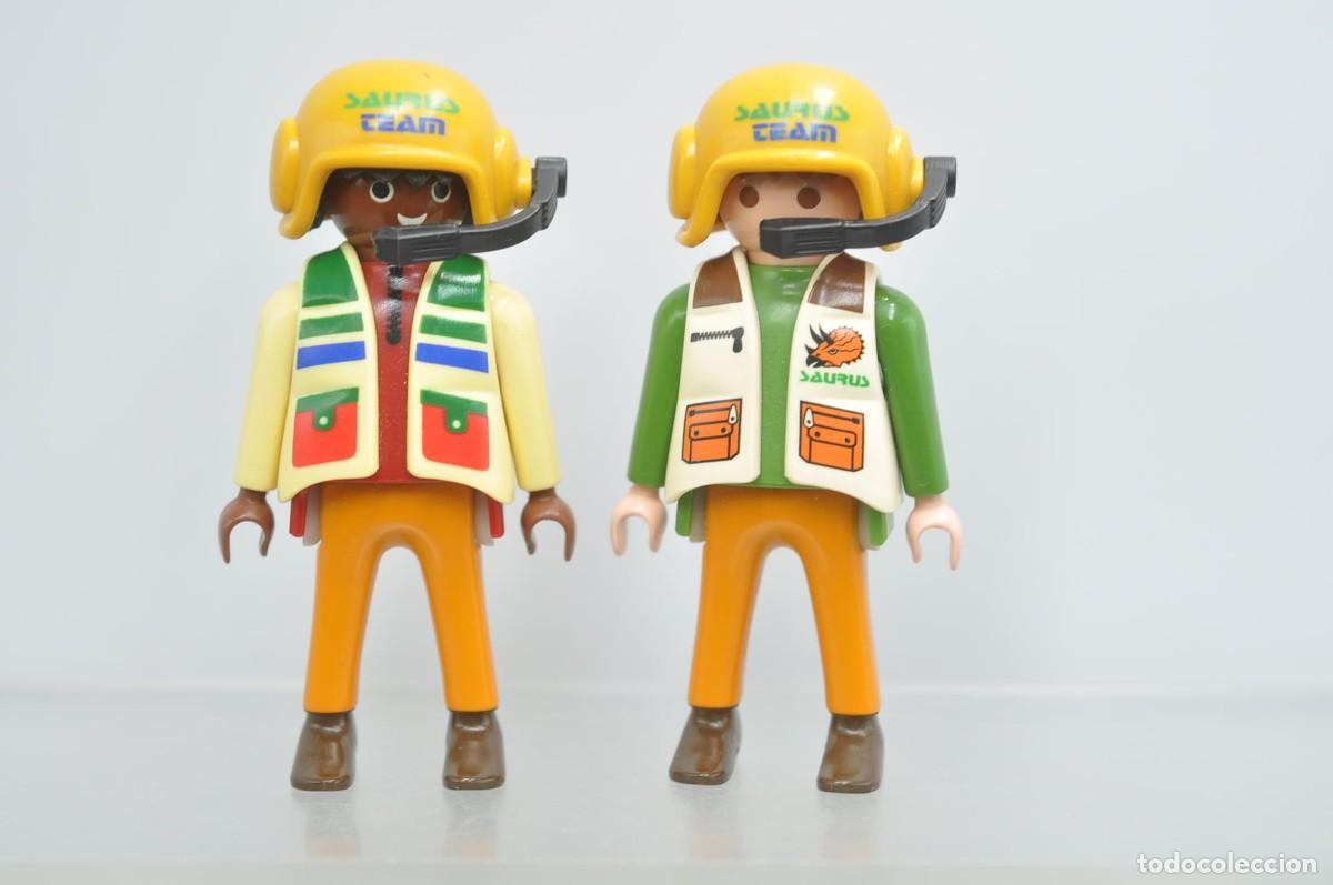 Playmobil: wsk076 Playmobil, figura hombre, 2 pilotos