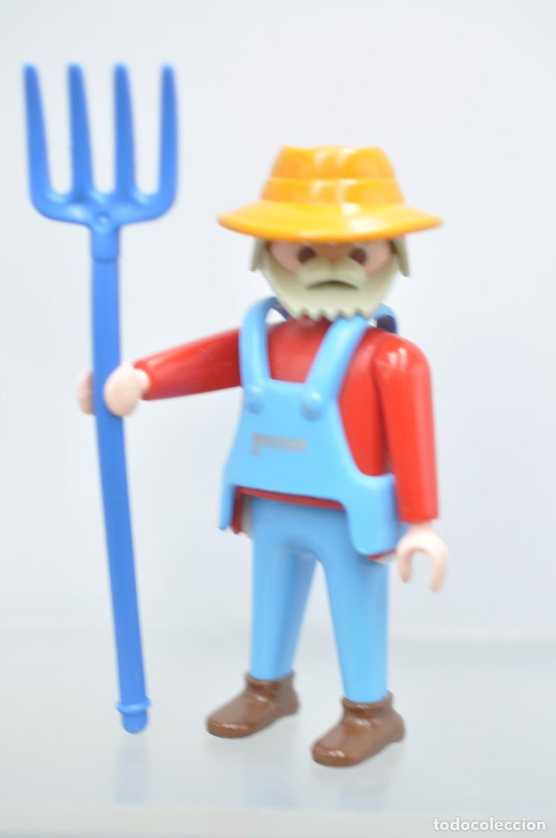 Playmobil: WSK076 Playmobil, figura hombre, granjero