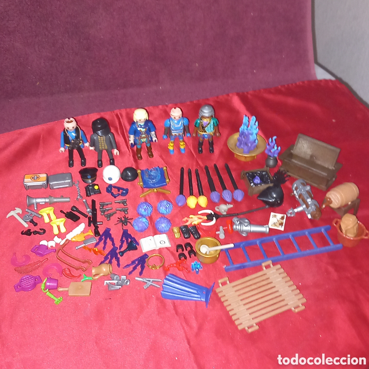 Playmobil: LOTE PLAYMOBIL FIGURAS Y MUCHOS ACCESORIOS