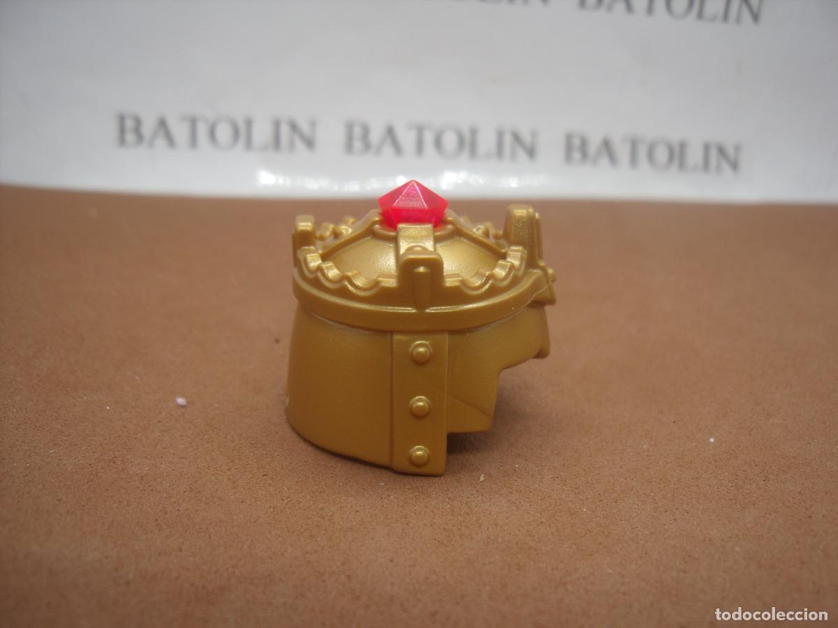 Playmobil: PLAYMOBIL CASCO MEDIEVAL ROMANO CASTILLO ARMAS - Foto 2