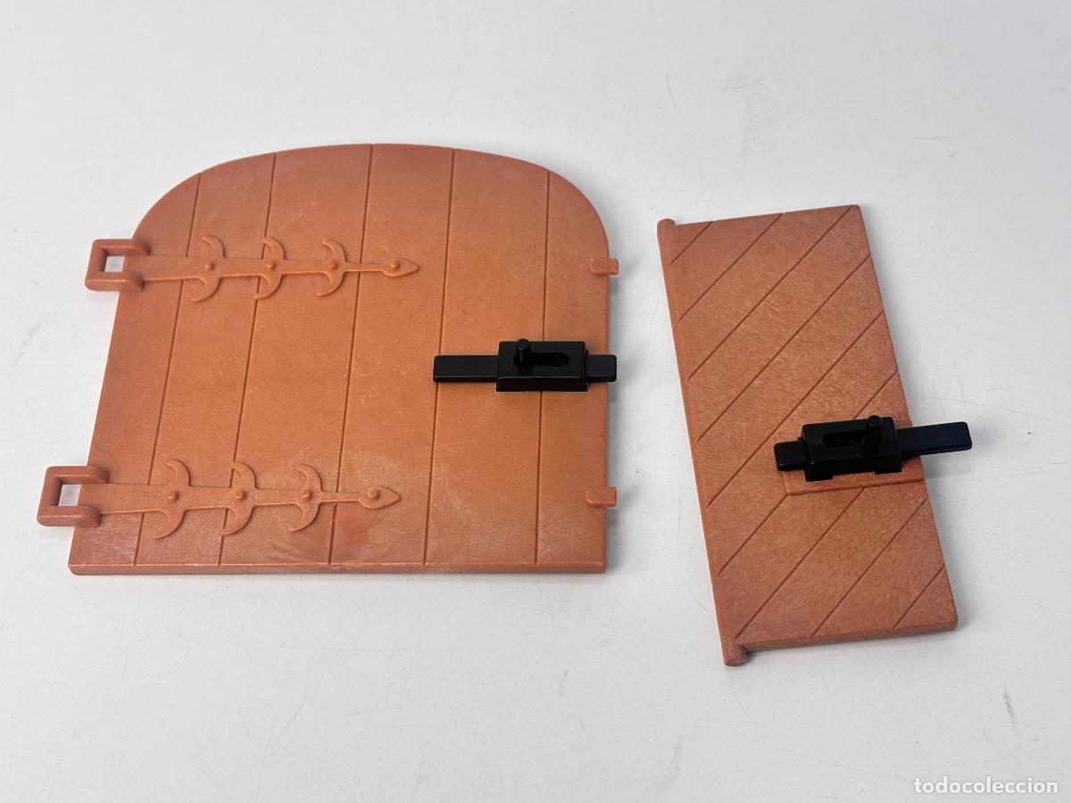Playmobil: Playmobil lote puerta con cerradura