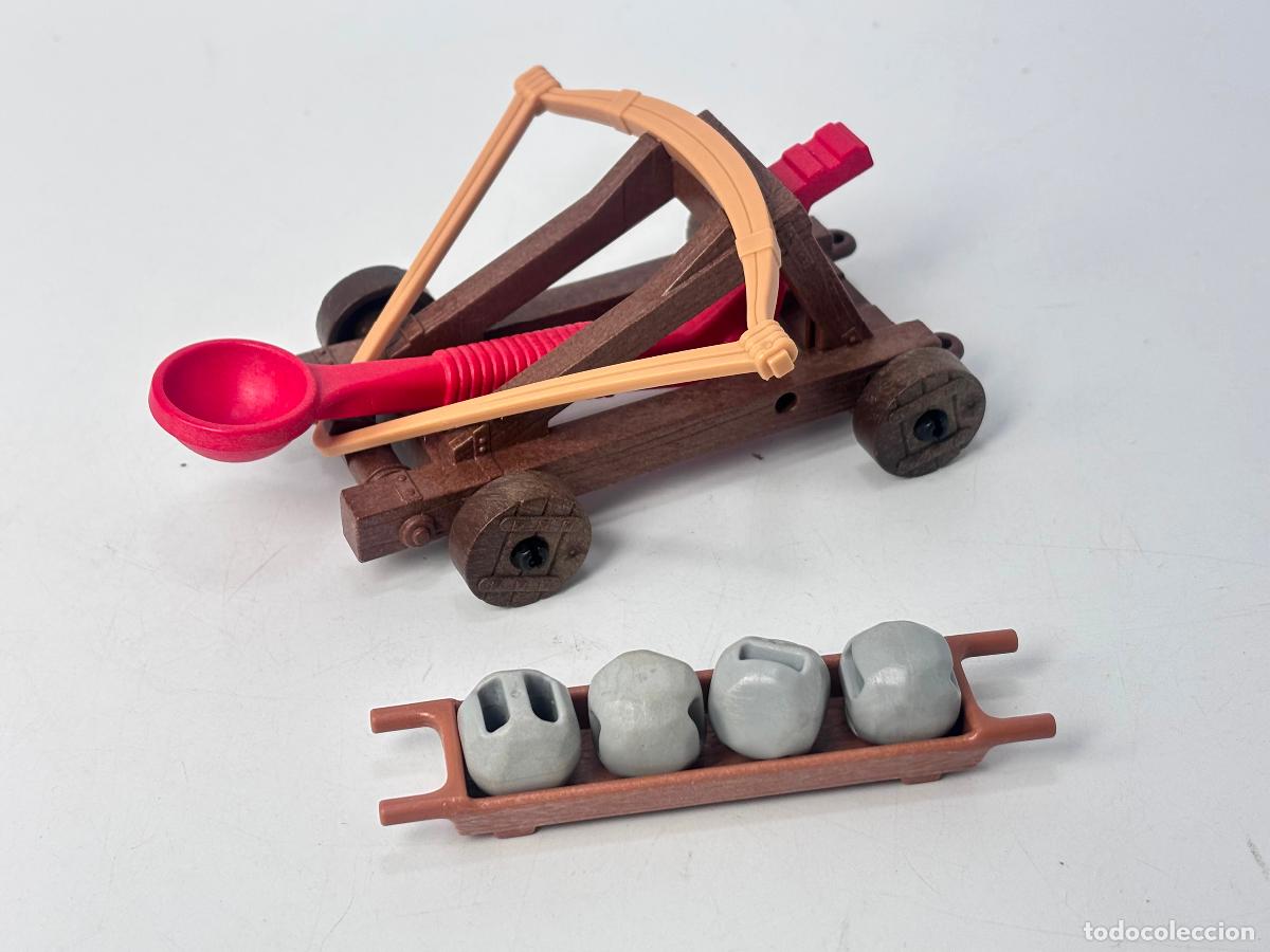 Playmobil: Playmobil 4278 catapulta con proyectiles