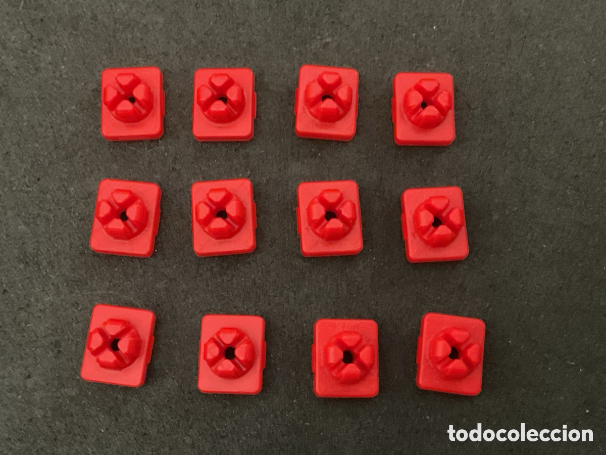 Playmobil: ACCESORIOS PLAYMOBIL. CONECTORES COLO ROJO. - Foto 2