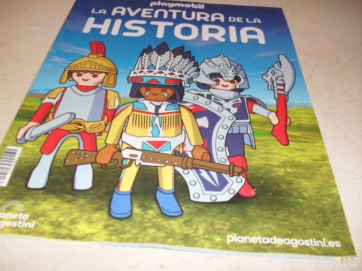 Playmobil: (REF 91)ENCARTE PUBLICITARIO,EN 16 MPAGINAS,PLAYMOBIL,LA AVENTURA DE LA HISTORIA.PLANETA,2024