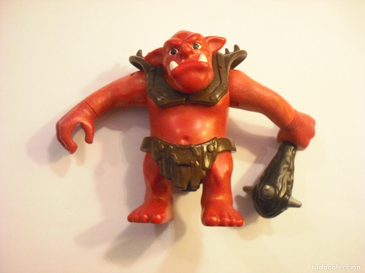 Playmobil: PLAYMOBIL, OGRO / TROL ROJO CON ARMADURA Y MAZA