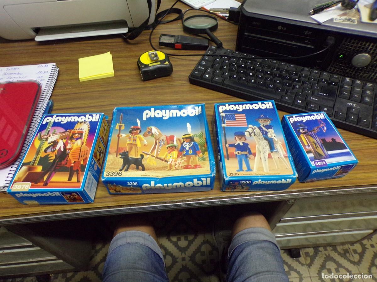 Playmobil: conjunto 4 cajas playmobil sin abrir 3876 3396 3306 3651 nuevos