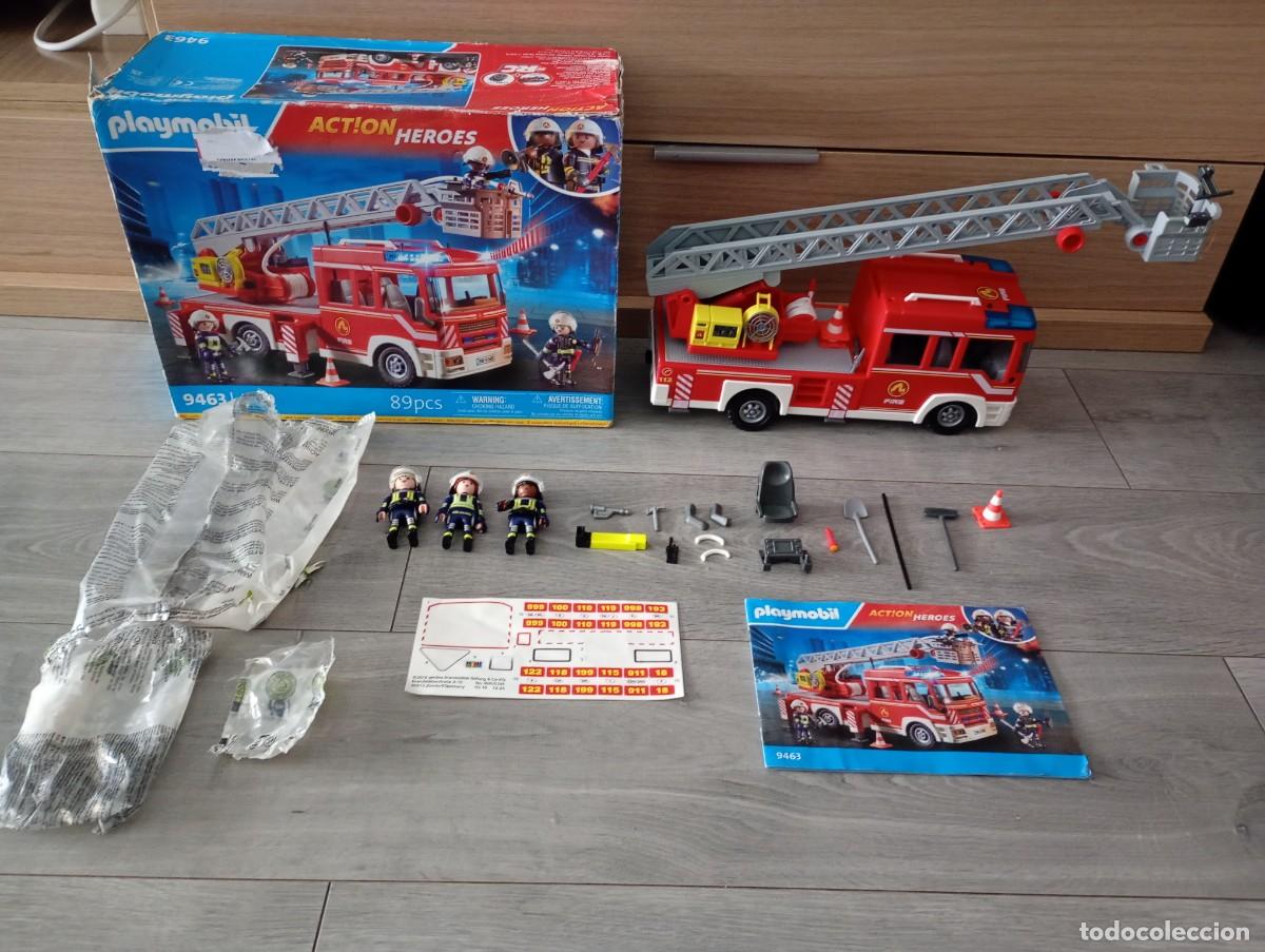 Playmobil: Cami&oacute;n de bomberos Playmobil referencia 9463
