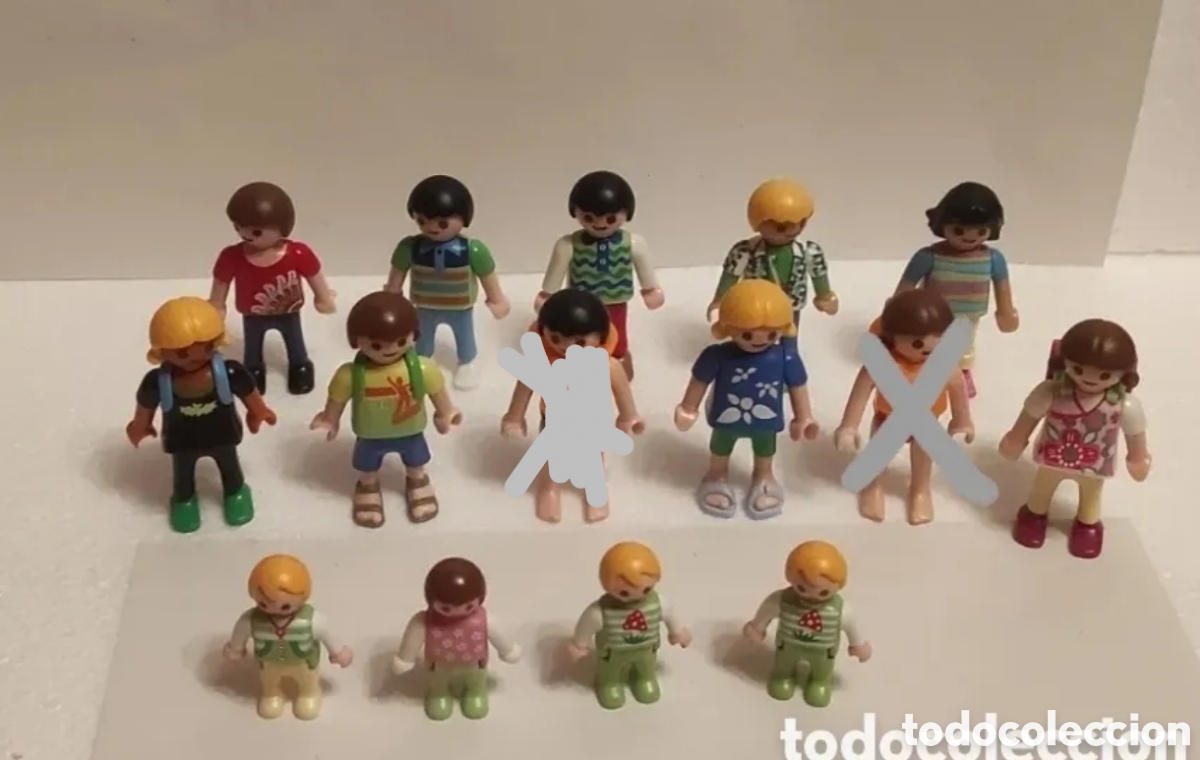 Playmobil: Playmobil ni&ntilde;o ni&ntilde;a bebe playa ciudad