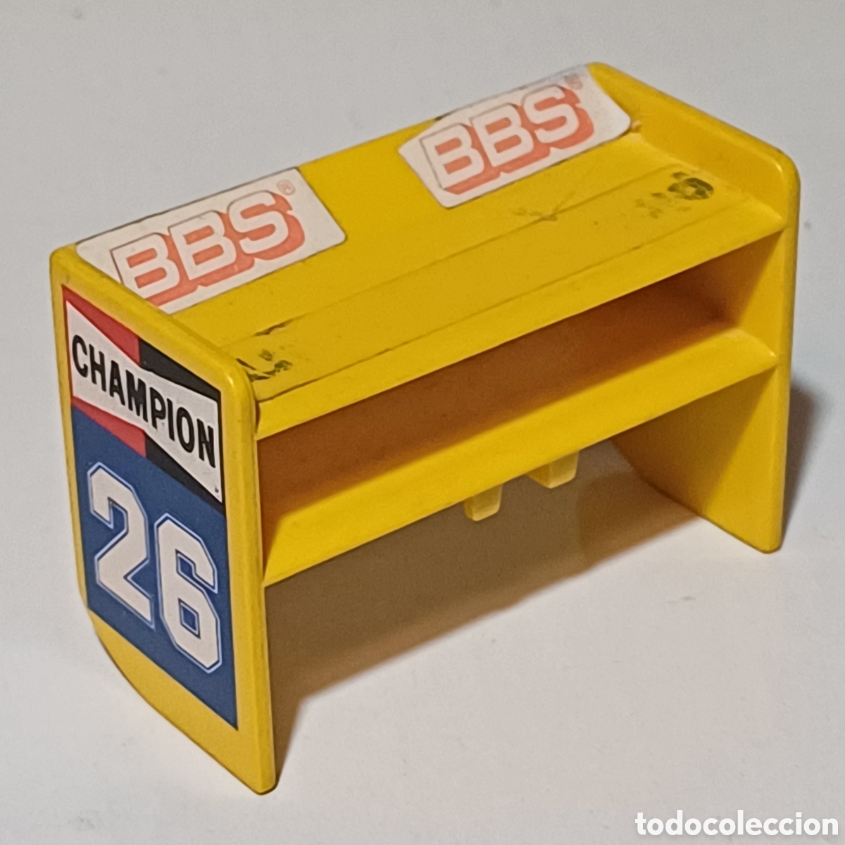 Playmobil: Pieza Playmobil Aleron amarillo Coche De Formula 1 Amarillo Carrera Competicion Ref 3603