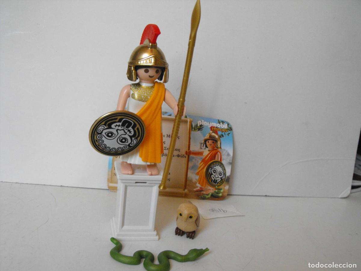 Playmobil: PLAYMOBIL. Figura de Atenea, diosa romana.