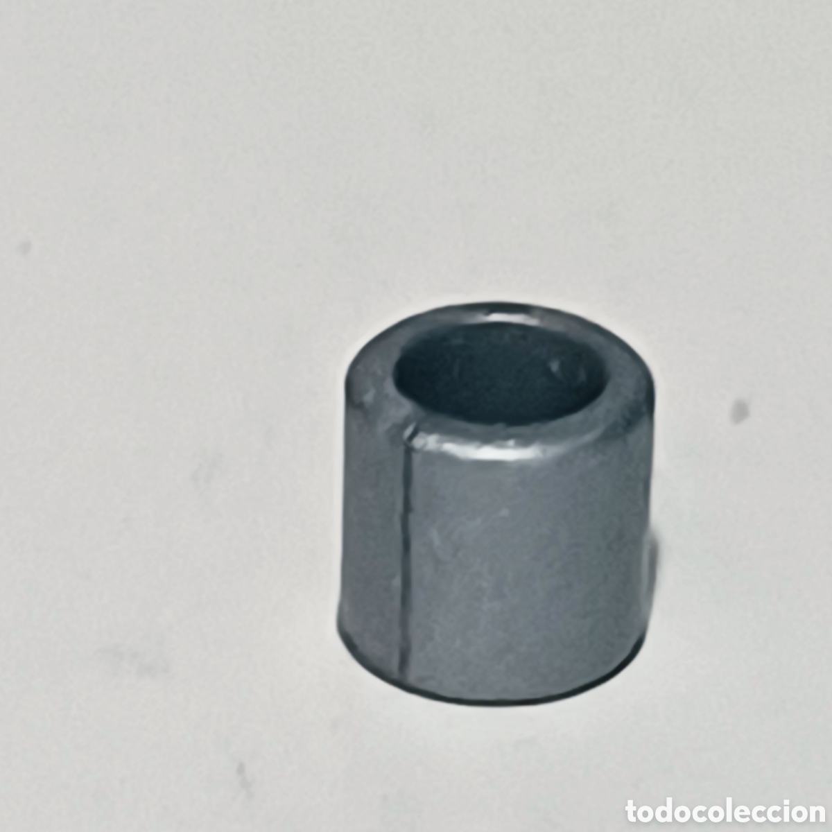 Playmobil: Pieza playmobil union manguito corto gris metalizado