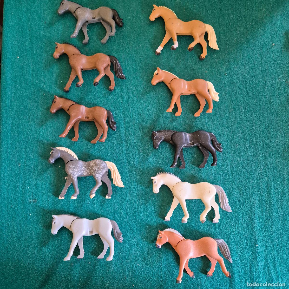 Playmobil: 10 CABALLOS PLAYMOBIL - Foto 1