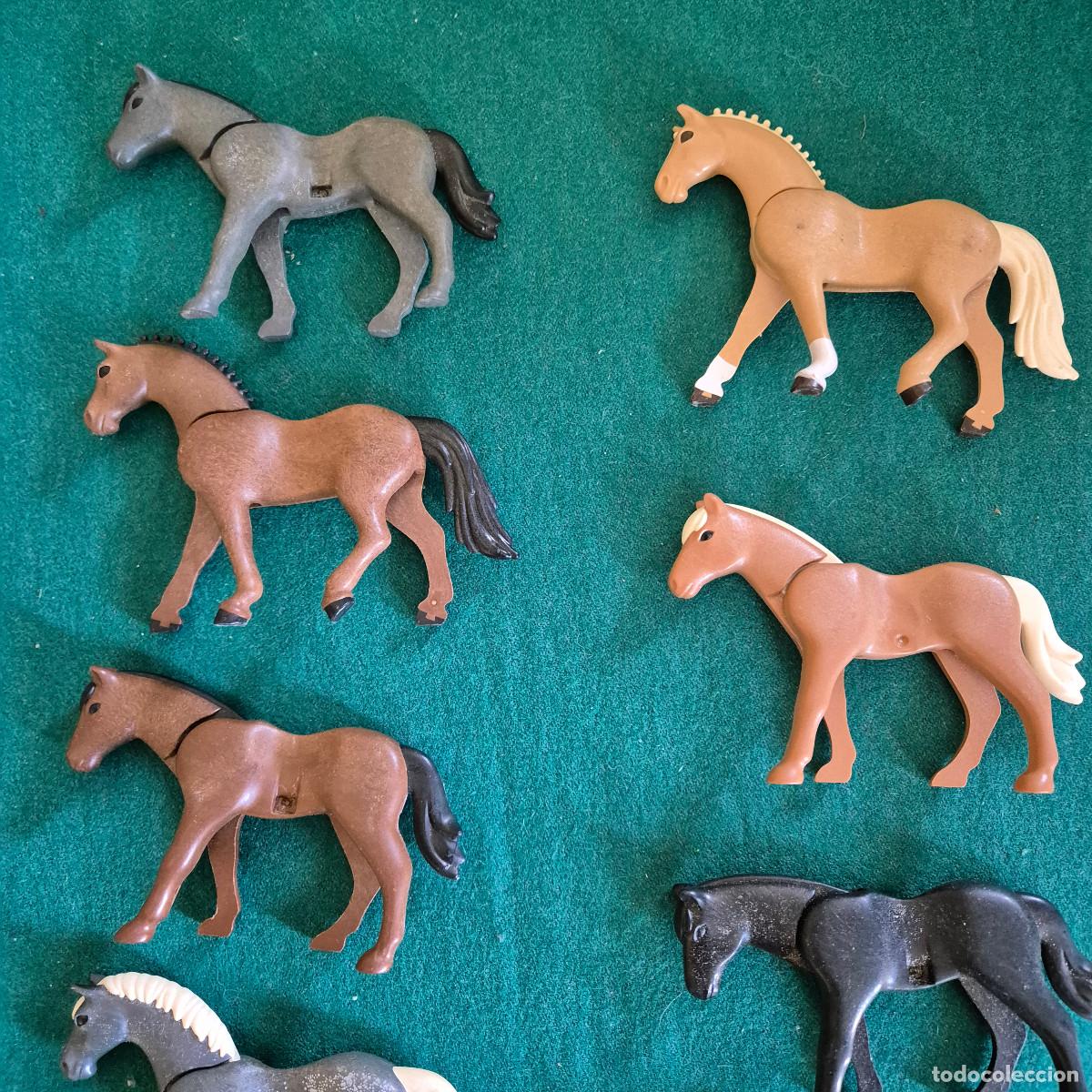 Playmobil: 10 CABALLOS PLAYMOBIL - Foto 2