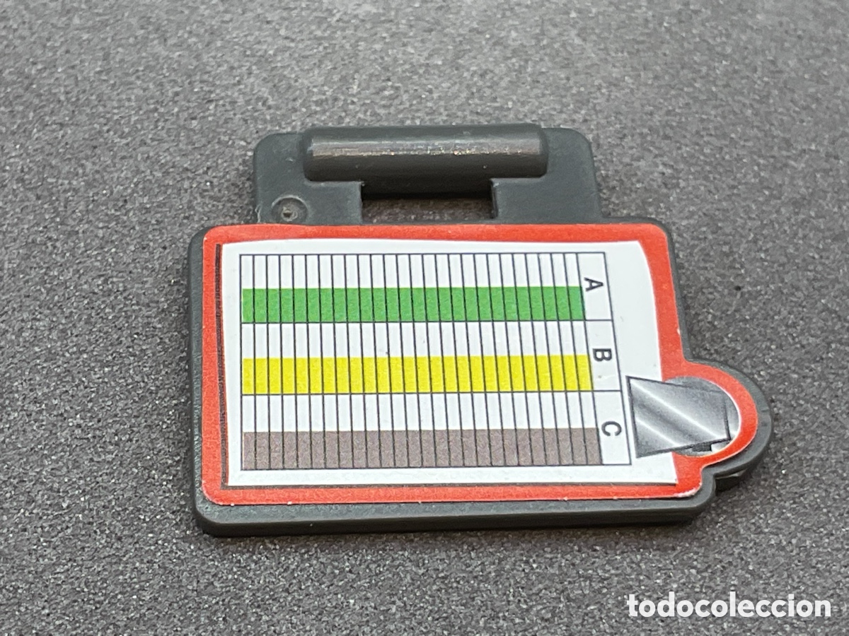Playmobil: ACCESORIO PLAYMOBIL. TABLA , PIZARRA DIAGRAMA. REF RALLY , ESCUELA, MEDICOS, ETC