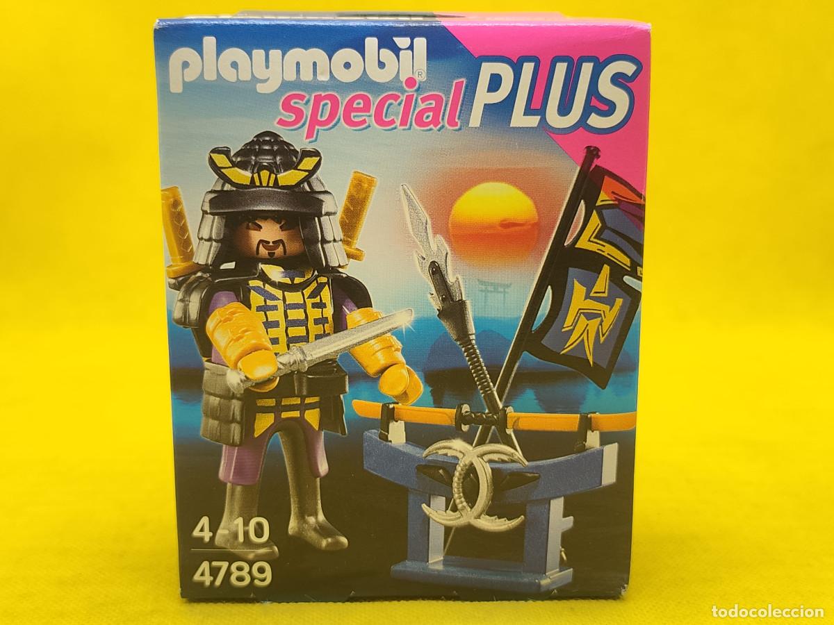 Playmobil: Playmobil Guerrero Samur&aacute;i con armas Special Plus 4789