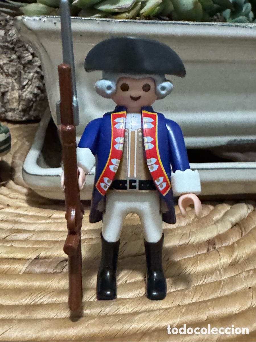 Playmobil: Playmobil soldado franc&eacute;s 9443 Serie 14