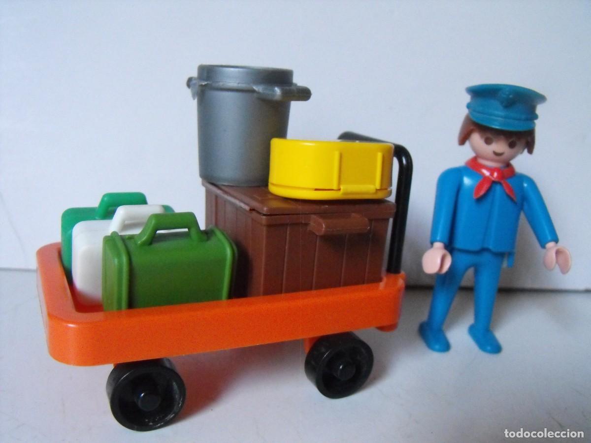 Playmobil: PLAYMOBIL. Mozo de estaci&oacute;n. Primera &eacute;poca. De la ref. 3206.