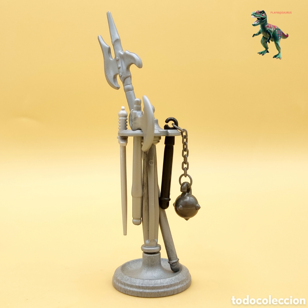 Playmobil: Playmobil armero medieval armas justa torneo lanza hacha espada mazo 3268 4763 4866 7855 6000 6001