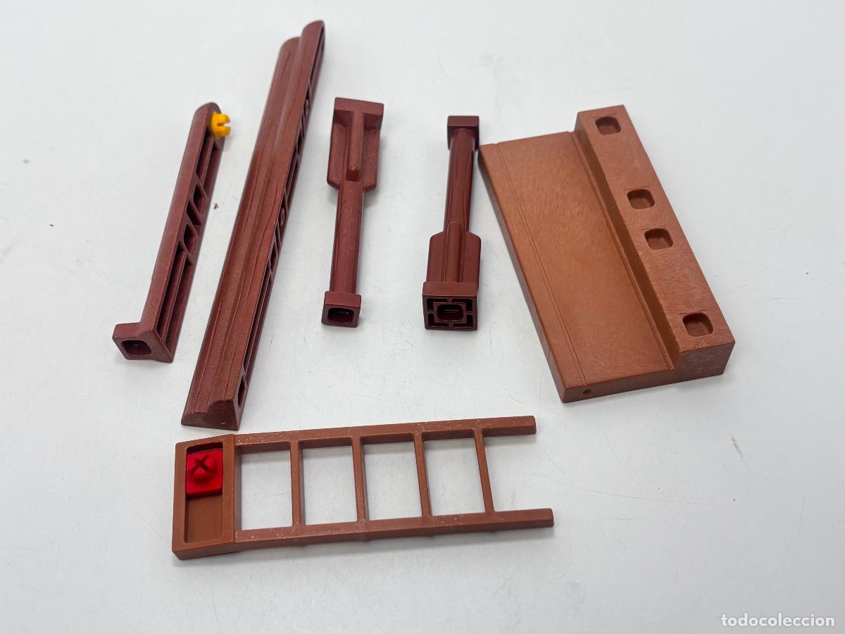 Playmobil: Playmobil 3023 lote pilar escalera acera fuerte