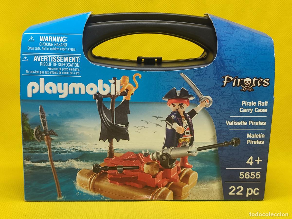 Playmobil: Playmobil Malet&iacute;n balsa pirata REF 5655
