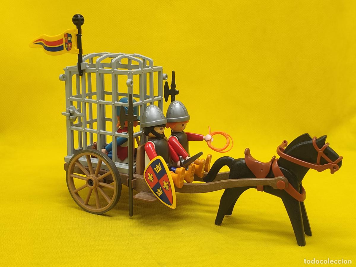 Playmobil: Playmobil Carreta con prisionero REF 3674