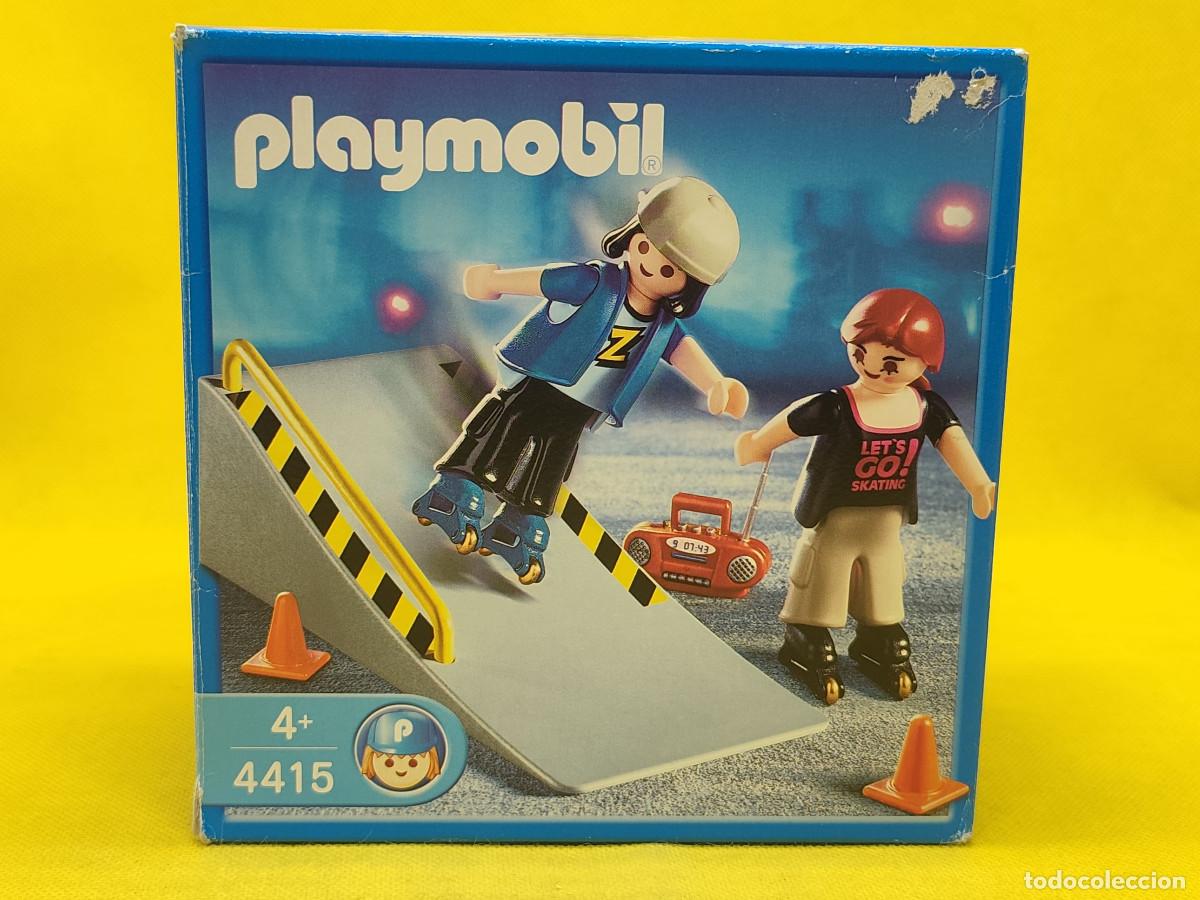 Playmobil: Playmobil Patinadores con rampa REF 4415
