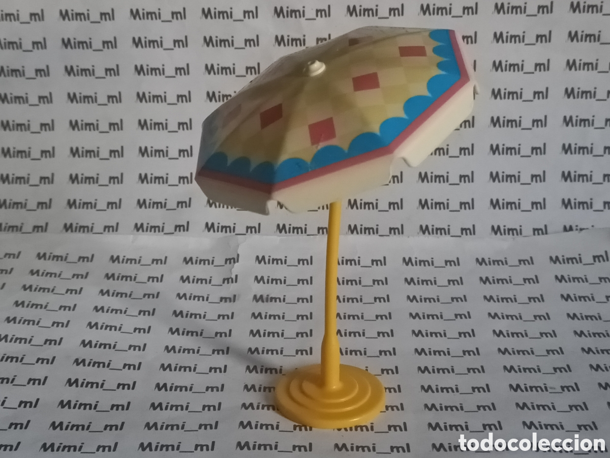 Playmobil: Playmobil sombrilla playa piscina vacaciones