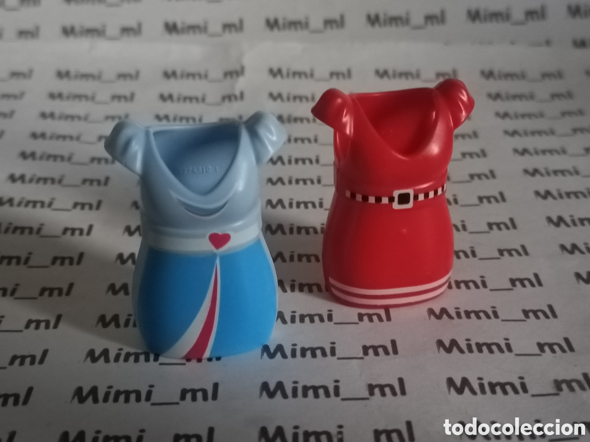 Playmobil: Playmobil 2 vestidos cortos mujer city life centro comercial moda ciudad