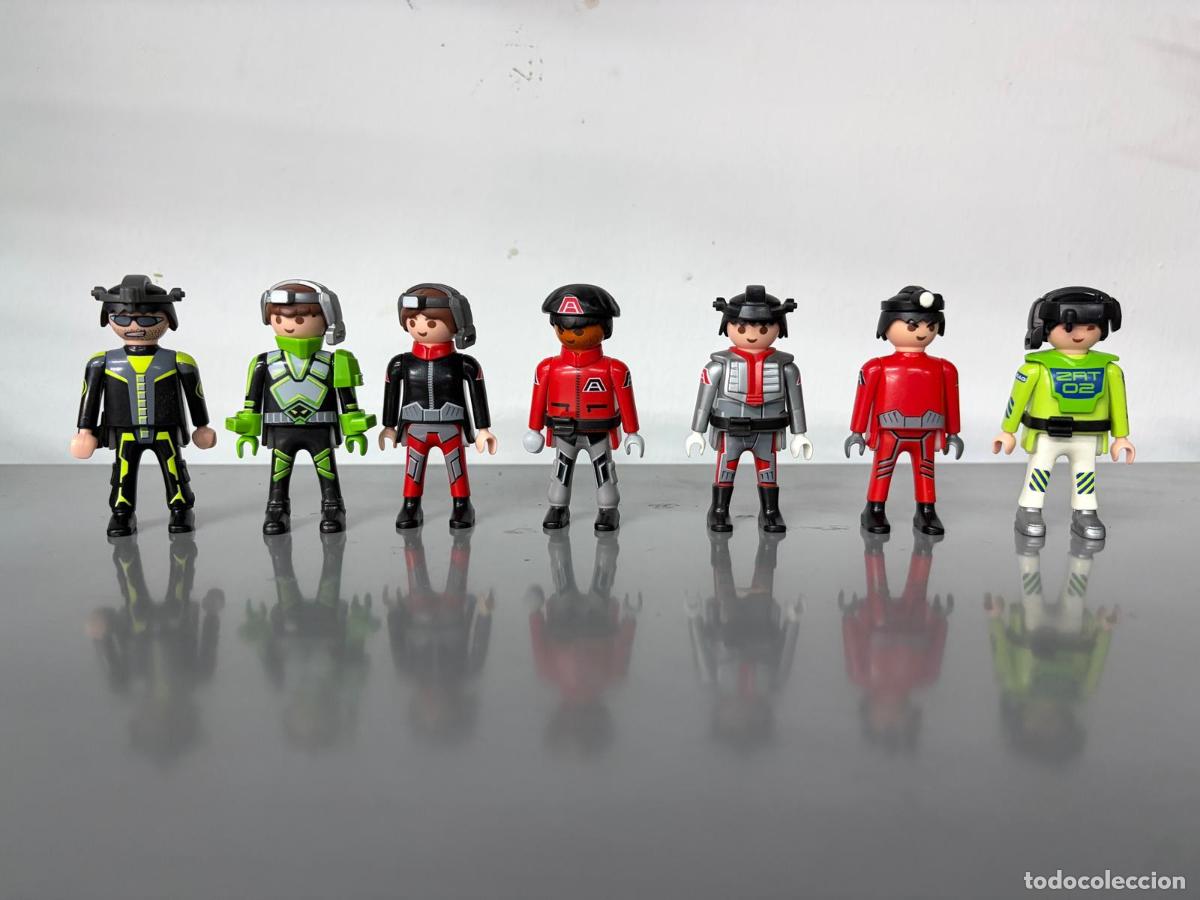 Playmobil: PLAYMOBIL LOTE 7 FIGURAS VARIADAS ESPIAS AGENTES SECRETOS -MIX28