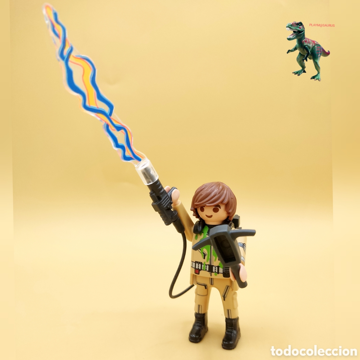 Playmobil: Playmobil cazafantasmas ghostbusters figura hombre personaje laser 9223 9219 9220 9221 9224 9346