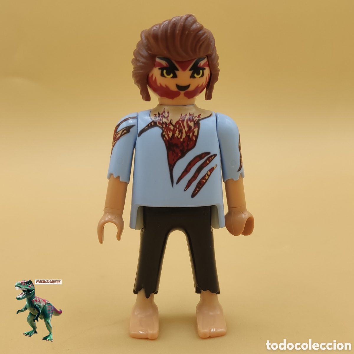 Playmobil: Playmobil 6824 figura hombre lobo terror halloween playmo-friends personaje de ficcion